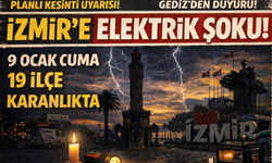 GDZ Elektrik’ten kritik duyuru: 9 Ocak Cuma İzmir’de 19 ilçede planlı kesinti