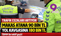 Trafik cezaları artıyor: TBMM’de 10 madde kabul edildi, makas atana 90 bin TL, yol kavgasına 180 bin TL