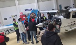 İzmir İtfaiyesi'nden gökyüzünde tam saha markaj