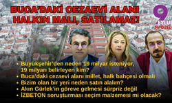 Buca’daki cezaevi alanı halkın malı, satılamaz!