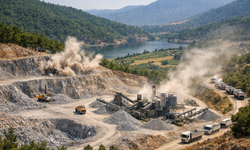 Menemen'de kalker ocağı yeniden iptal