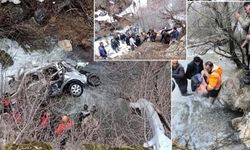 Feci kaza: Araç dereye uçtu! 3 kişi can verdi