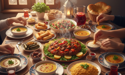 Ramazan'da ilk iftarın heyecanı sofralara yansıyor: İşte ilk güne özel menü tarifi