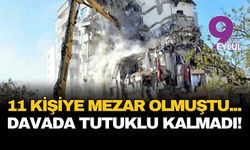 İzmir depreminde 11 kişiye mezar olmuştu... Yılmaz Erbek Apartmanı davasında tutuklu kalmadı!