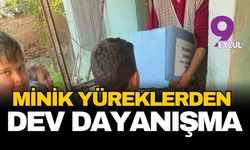 Ödemiş'te minik yüreklerden dev dayanışma