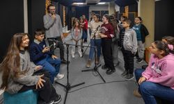 Çocuk Meclisi üyeleri Stüdyo Kültürpark’ta mikrofon başına geçti