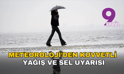 Meteoroloji’den kuvvetli yağış ve sel uyarısı