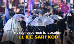 Meteoroloji’den il il alarm: Kuvvetli yağış ve fırtına geliyor, 11 ile sarı kod