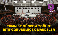 TBMM'de gündem yoğun: İşte bu hafta görüşülecek maddeler
