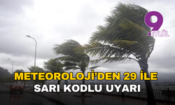 Meteoroloji’den 29 ile sarı kodlu uyarı: Sağanak ve kuvvetli kar kapıda!