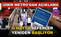 Metroda aksamalar sona eriyor: Fahrettin Altay – Narlıdere hattı yeniden açılıyor