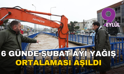 İzmir, 6 günde şubat ayı yağış ortalamasını aştı