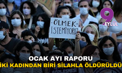 Ocak ayı tablosu: Her iki kadından biri silahla öldüğrüldü