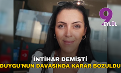 İntihar demişti: Duygu Bölükbaş davasında beraat kararı bozuldu