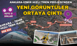 Ankara-İzmir Hızlı Tren Projesinden Yeni Görüntüler Ortaya Çıktı