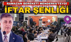 Ramazan bereketi Menderes'te