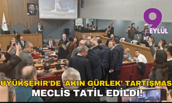 Büyükşehir’de ‘Akın Gürlek’ tartışması: Meclis tatil edildi!