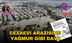 Cezaevi arazisine yağmur gibi dava