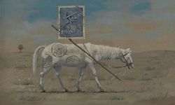 LA MANCHA’LI DON KİŞOT resim sergisi Ahmed Adnan Saygun Kültür Merkezi’nde