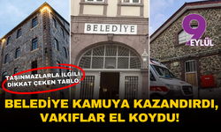 İzmir'de taşınmazlarla ilgili dikkat çeken tablo: Belediye kamuya kazandırdı, Vakıflar el koydu!