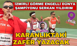 İran asıllı İzmirli görme engelli Serkan Yıldırım pistlere yeniden dönüyor