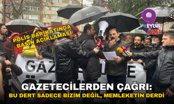 Gazetecilerden çağrı: Bu dert sadece bizim değil, memleketin derdi