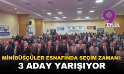 Minibüsçüler esnafında seçim zamanı: 3 aday yarışıyor