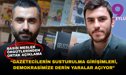 Basın Meslek Örgütlerinden ortak açıklama: Gazetecilerin susturulma girişimleri, demokrasimize derin yaralar açıyor
