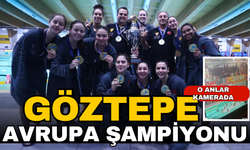 Göztepe sutopunda tarih yazdı, Avrupa şampiyonu oldu