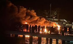 Bodrum marina yangınında 5 motoryat kül oldu