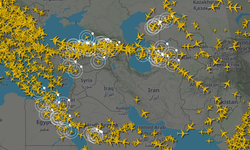 Gökyüzü Boşaldı: Orta Doğuda Uçuş Trafiği %85 Azaldı!