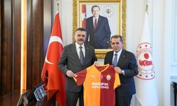 Galatasaray Başkanı Özbek'ten İçişleri Bakanı Çiftçi'ye ziyaret