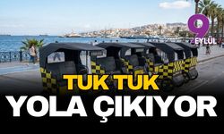 İzmir'de 'tuk tuk' yola çıkıyor