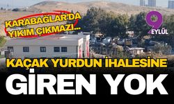 Karabağlar'da yıkım çıkmazı... Kaçak yurdun ihalesine talep yok