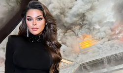 Aslıhan Karalar’ın evinde korkutan yangın