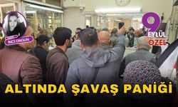 Altında savaş paniği