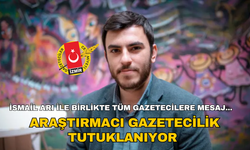 İGC: İsmail Arı ile birlikte tüm gazetecilere mesaj... Araştırmacı gazetecilik tutuklanıyor