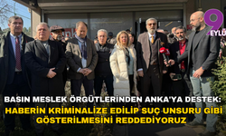 Basın meslek örgütlerinden ANKA'ya destek: Haberin kriminalize edilip suç unsuru gibi gösterilmesini reddediyoruz