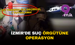 İzmir’de suç örgütüne helikopter destekli operasyon: 193 tabanca ele geçirildi, 7 tutuklama