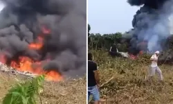 Uçak kazası: 90 personel taşıyordu!