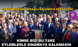 CHP’li başkana bıçaklı saldırıya sert tepki: Kimse bizi bu tarz eylemlerle sınamaya kalkmasın