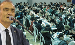 Büyükşehir’in iftar sofrası bu kez Foça’da kuruldu