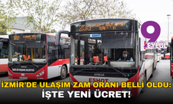 İzmir’de ulaşım zam oranı belli oldu: İşte yeni ücret!