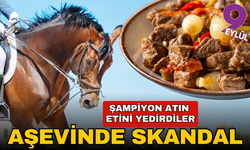 Aşevinde skandal: Şampiyon atı kavurma diye yedirdiler
