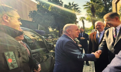 Ümit Özdağ Cemil Tugay'ı ziyaret etti