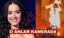 Dünyaca ünlü sanatçı klip çekiminde alevler içinde kaldı