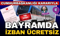 Ramazan Bayramı'nda İZBAN ücretsiz