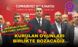 İmamoğlu’nun mektubu İzmir’de okundu: Kurulan oyunları birlikte bozacağız