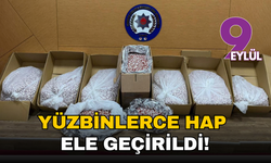 Buca'da yüzbinlerce hap ele geçirildi!