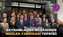 CHP İzmir'de bayramlaşma mesaisinde Meslek Fabrikası tepkisi!